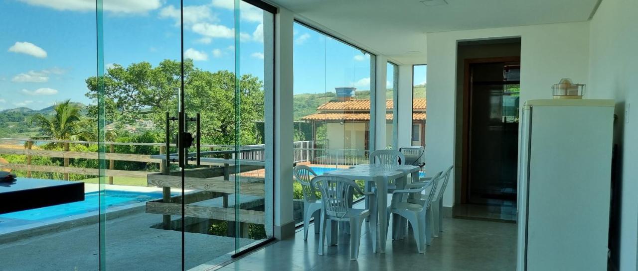 Recanto Brenda - Casa Luxo Capitolio Com Vista Pro Lago, Escarpas E Morrochapeu Экстерьер фото